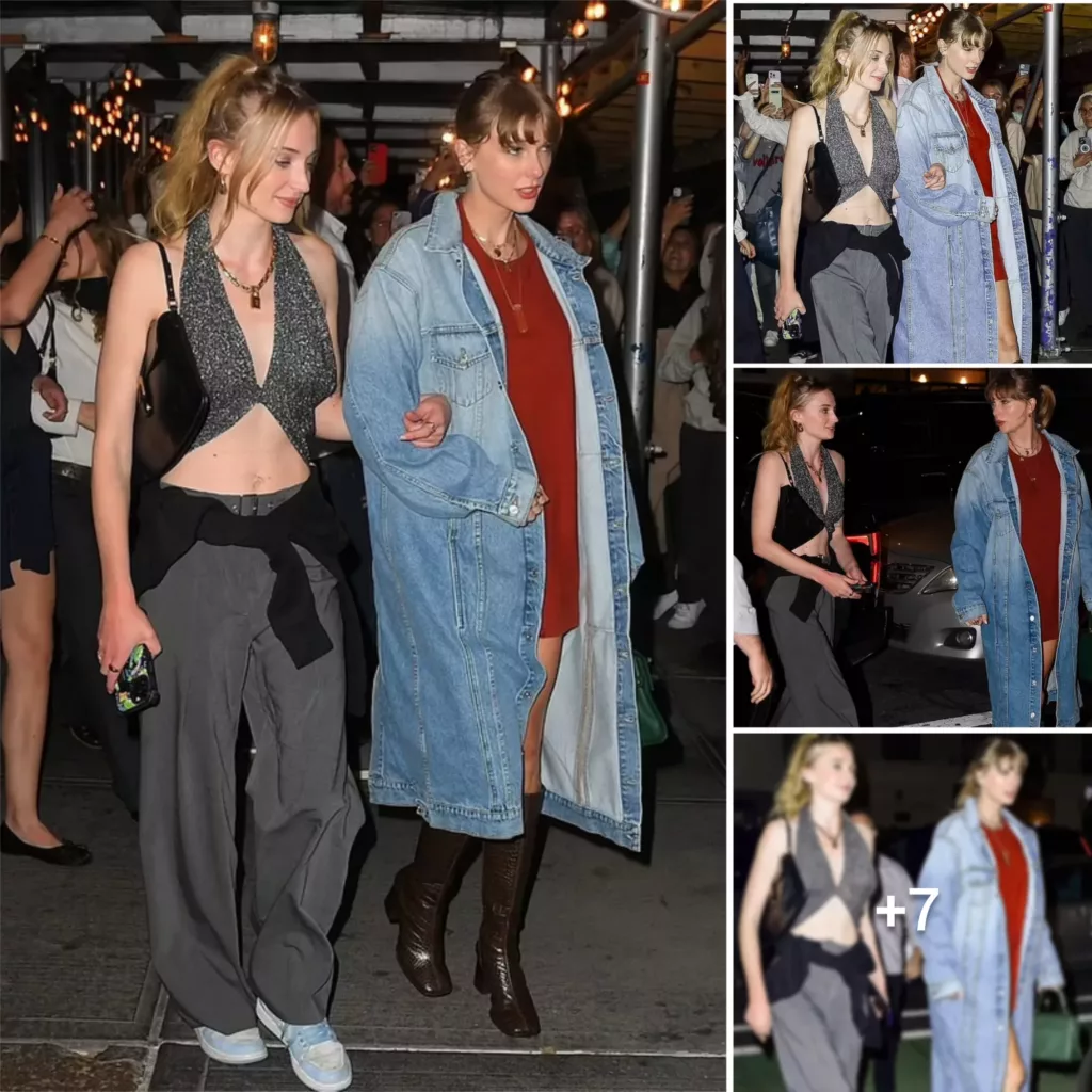 “Taylor Swift and Sophie Turner Embrace Friendship on Girls’ Night Out in NYC”